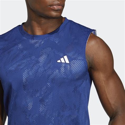 adidas mouwloos shirt heren|T.